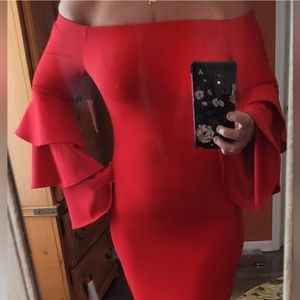 Size Sm dress with slit